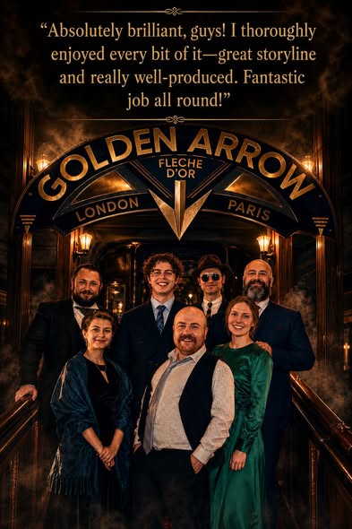 The Golden Arrow cast